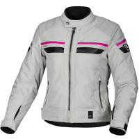 Macna Ladies Oryon Textile Jacket - Light Grey